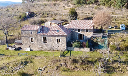 Gîte Ardèche maison