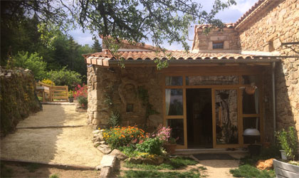 Gîte Ardèche le salon